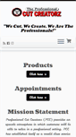 Mobile Screenshot of cutcreatorz.com